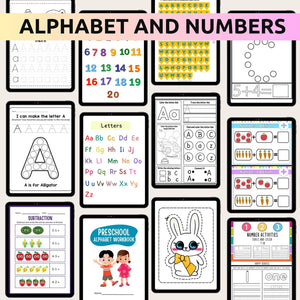 11000+ Preschool Kindergarten Printable Activity Worksheets With Resell Rights